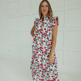 Melanie Midi Dress - Cream