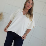 Arbitrary Top - Ivory