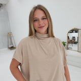 Staycation Top - Taupe