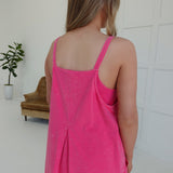 Klayton Athletic Dress - Hot Pink