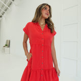 Shelly Ruffle Mini Dress