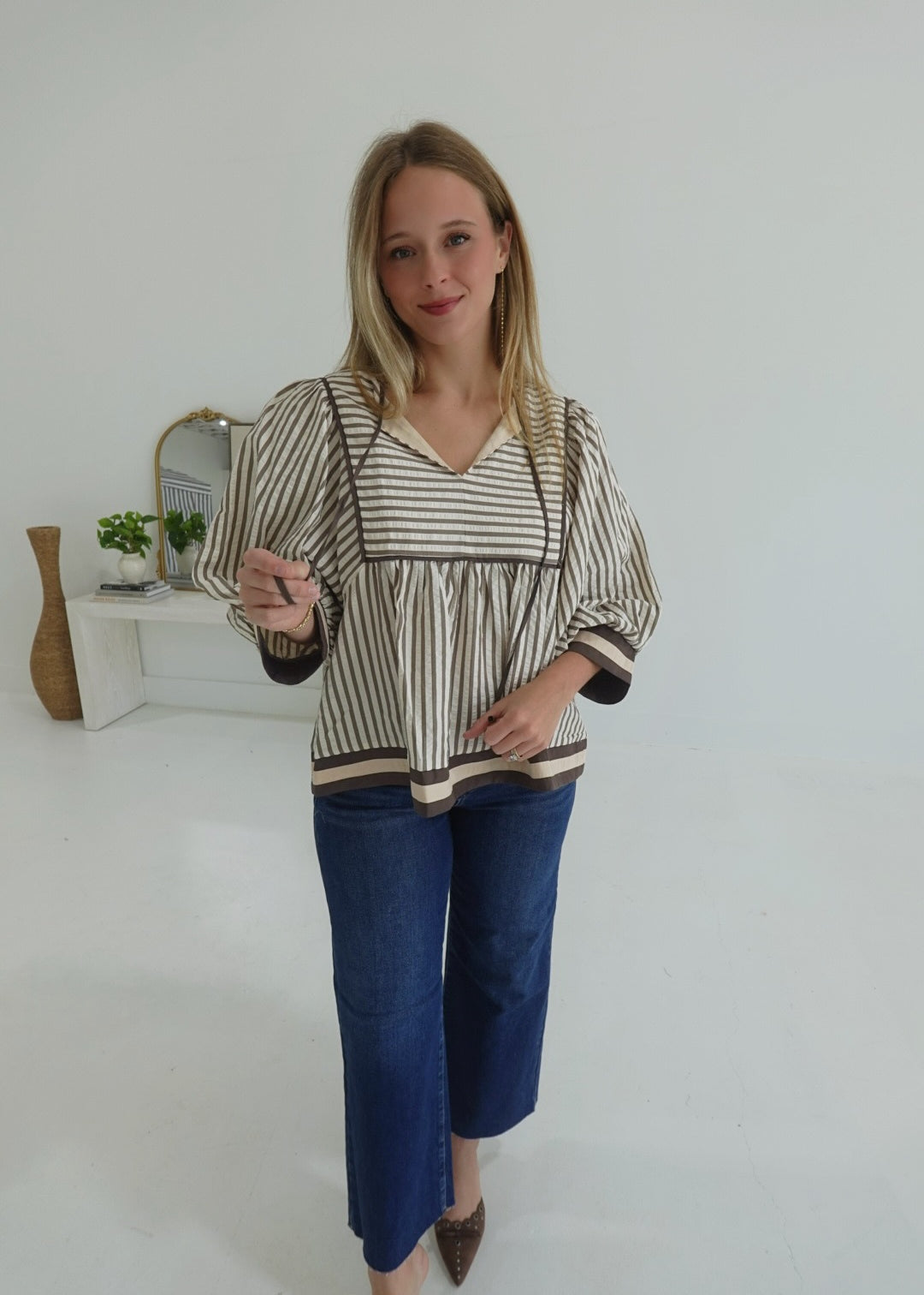 Almost Autumn Top - Mocha