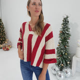 Compliments Me Sweater - Red