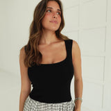 Waldorf Mini Dress - Black