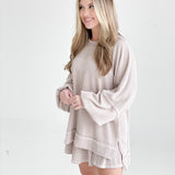 Strike Three Top - Khaki