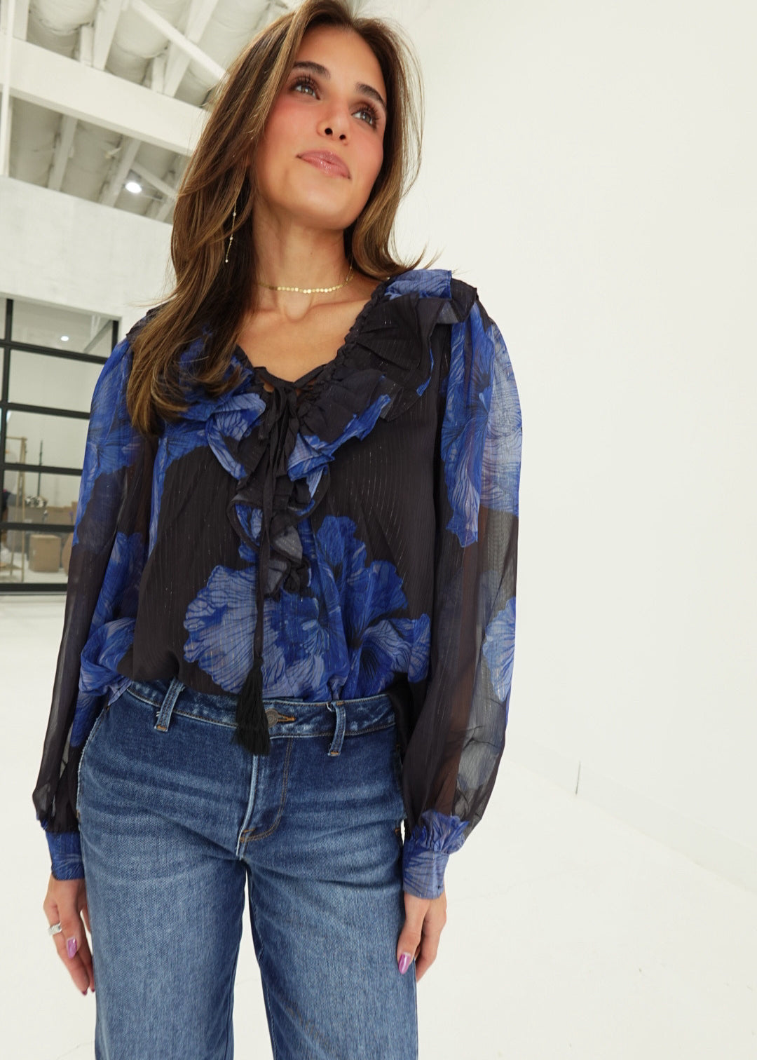 Oceana Floral Blouse