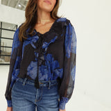 Oceana Floral Blouse