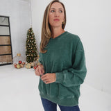 To Love Pullover - Dk Green