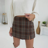 Chester Mini Skort - Brown