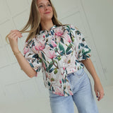 Saga Blouse - Blue