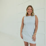 Overrated Mini Dress - Denim