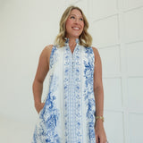 Carry Me Away Dress - Blue