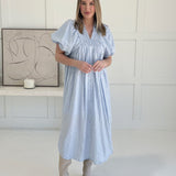 Darcy Midi Dress - Baby Blue