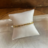 18K Rhinestone Bangle