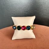 Chunky Gemstone Bracelet - Multi
