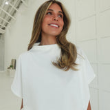 Blythe Batwing Top - Ivory