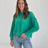 Simply It Sweater - Green