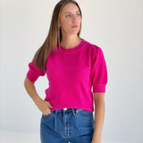 Running Mate Sweater Top - Magenta