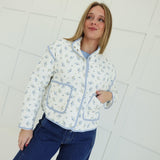 Fable of Winter Jacket - Ivory Multi