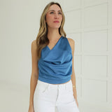 The Simple One Blouse  - Slate