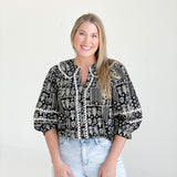 Susie Floral Blouse