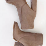 Street Smart Booties - Taupe