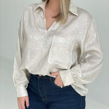 Brighter Day Blouse - Cream