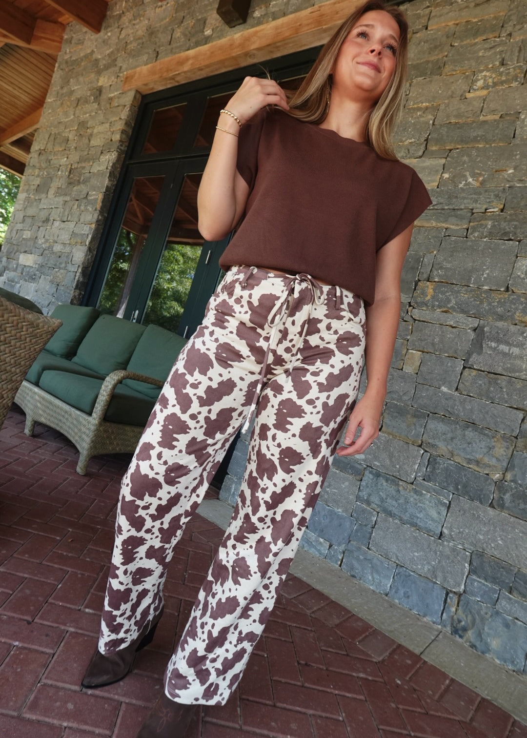 The Stampede Pants - Cream