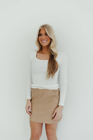Fast Pace Mini Skirt - Coco
