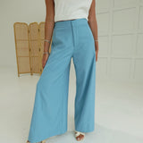 Palazzo Party Pants - Blue