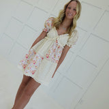 Floral Delusion Mini Dress