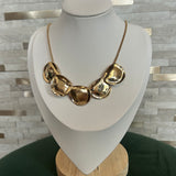 Disc Statement Necklace