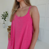 Klayton Athletic Dress - Hot Pink