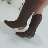 Listler Western Boot - Brown