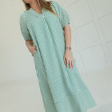 Ida Midi Dress - Green