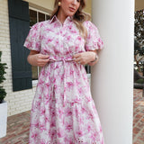 Lillibet Midi Dress - Pink