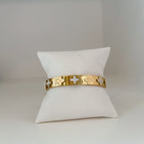 Clover Chunky Bangle
