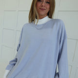 On My Go Set - Blue/Cream Stripe