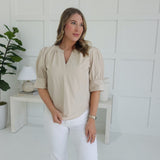 Love Potion Blouse - Cream