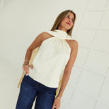 Envy of Elegancy Top - Champagne