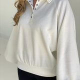 Call It A Night Pullover - Cream