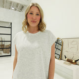 Leisure Wear Sleeveless Top - H. Grey