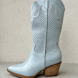 Scarlett Western Boot - Blue