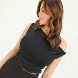 The Darby Top - Black