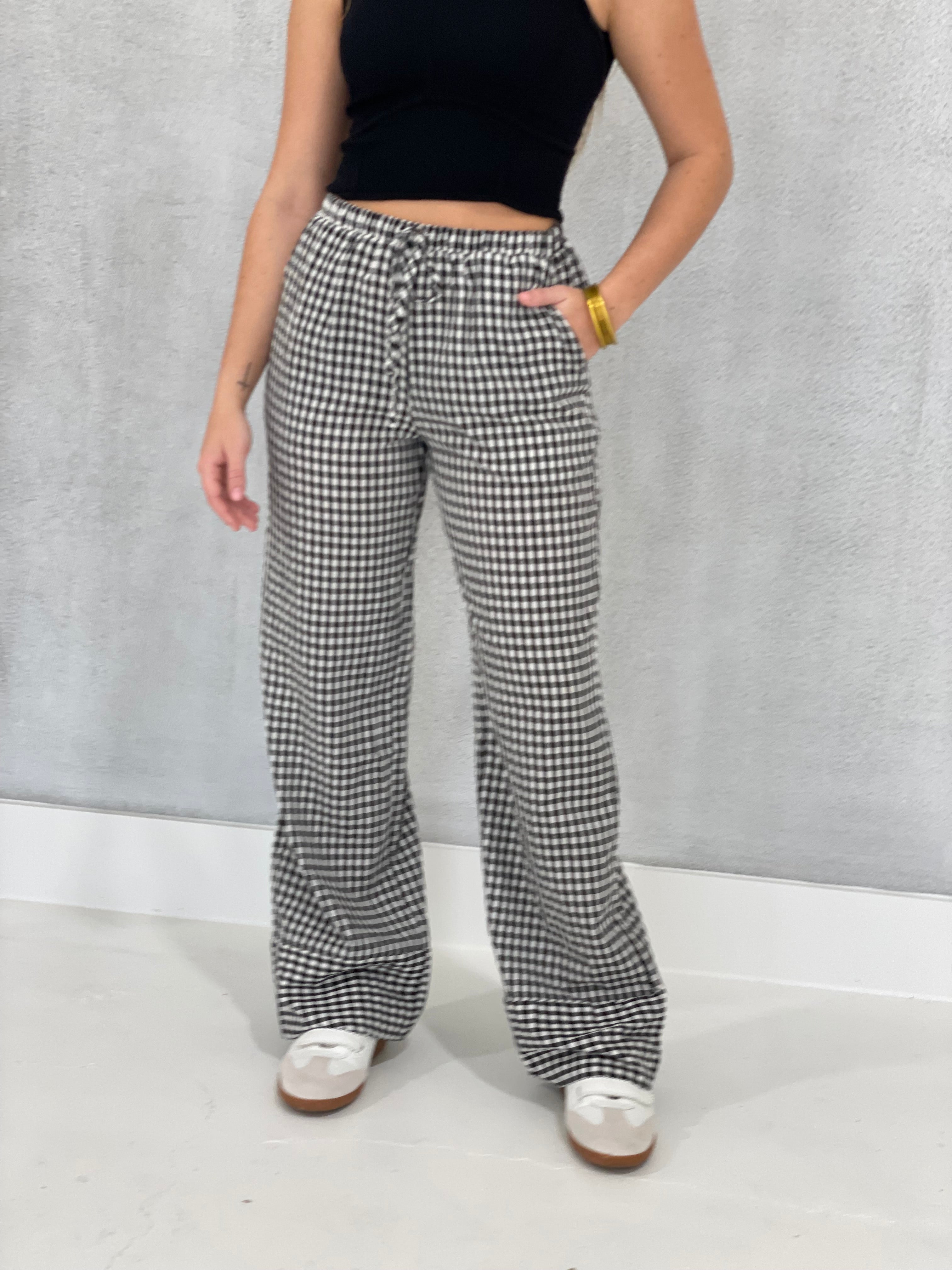 Brazzo Gingham Pants