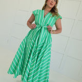 Petra Midi Dress - Kelly Green