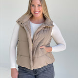 Cold Front Vest - Taupe