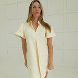 Rosalie Mini Dress - Butter Yellow