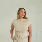 Consider It Trouser Set - Khaki