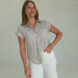 Connecticut Blouse - Mocha
